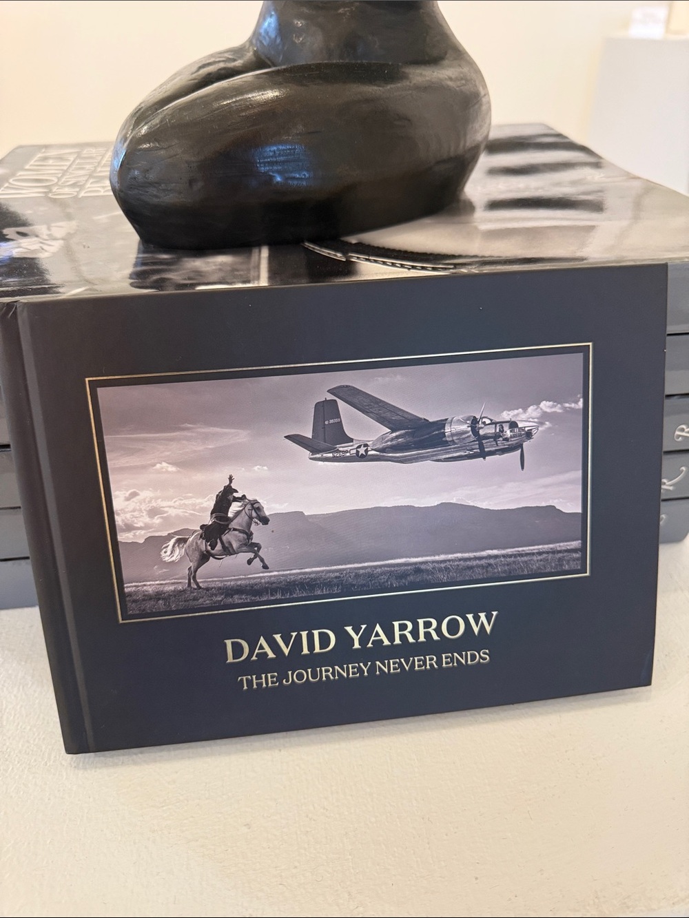 David Yarrow "The Journey Never Ends" Hardcover Photo Book - Black